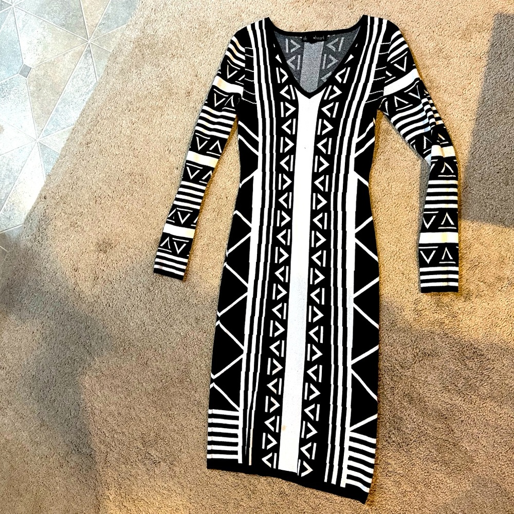 Derek Heart Sweater Dress